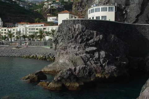 Ponta do Sol seaside village in Madeira, home of the digital nomad community